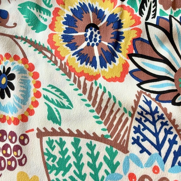 NWOT Boden Vibrant Floral Sleeveless Blouse - Picture 9 of 9